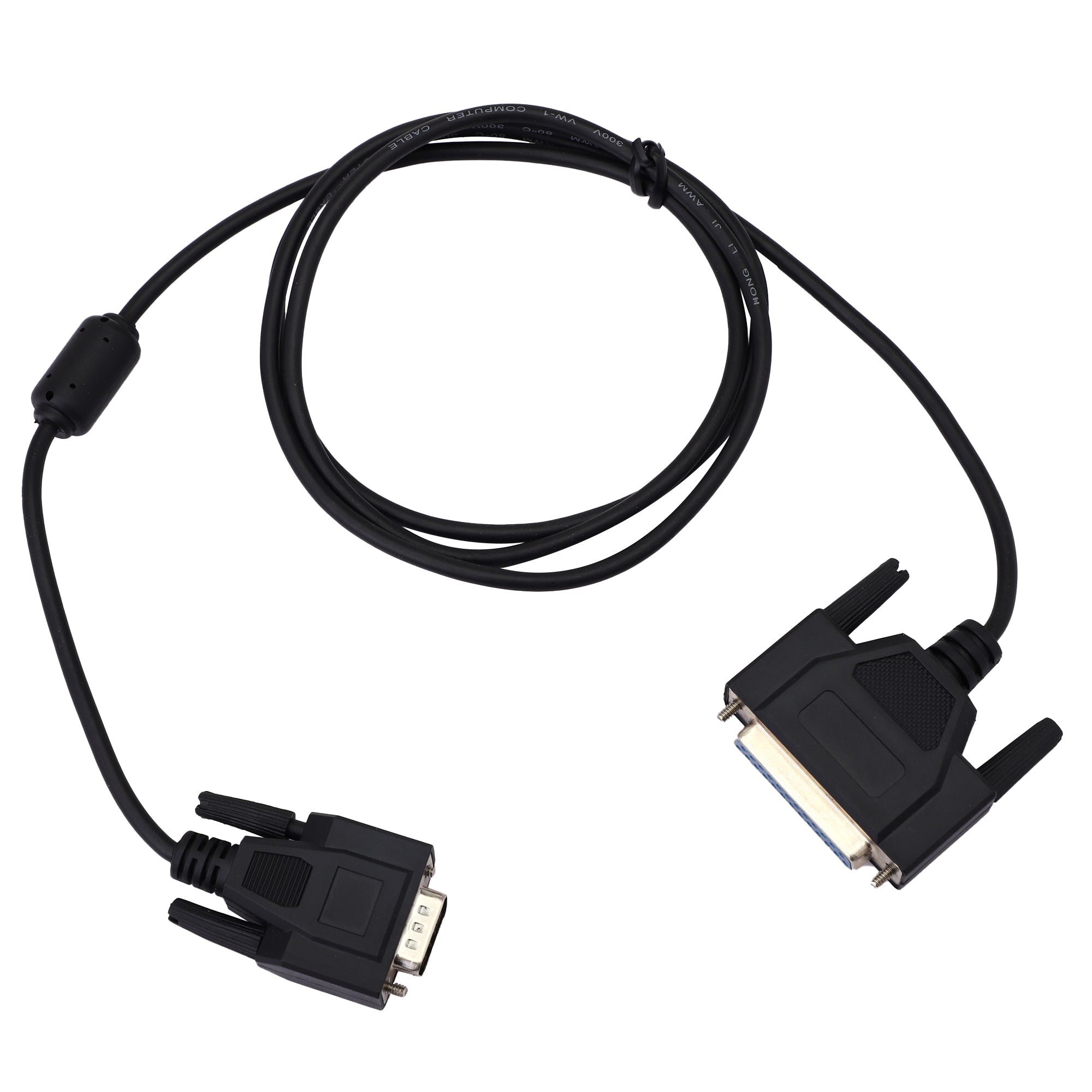 BOXNUBE DB25 (25 pin) Female to DB9 (Serial / RS232) Male Cable 1.5M-150CM-4.5FT BOXNUBE DB25 (25 pin) Female to DB9 (Serial / RS232) Male Cable 1.5M-150CM-4.5FT